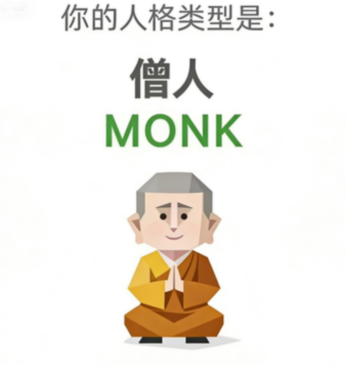 Monk Personality Image
