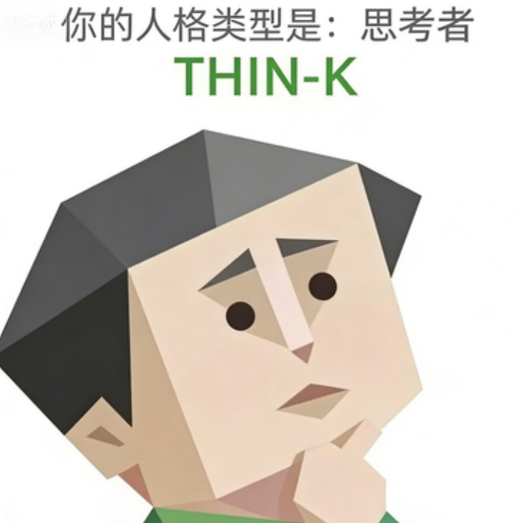 Thinker Personality Image